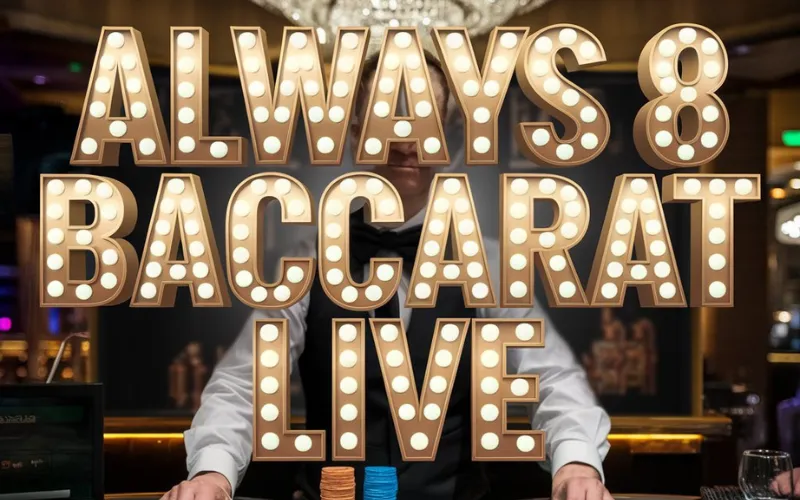 always 8 baccarat live